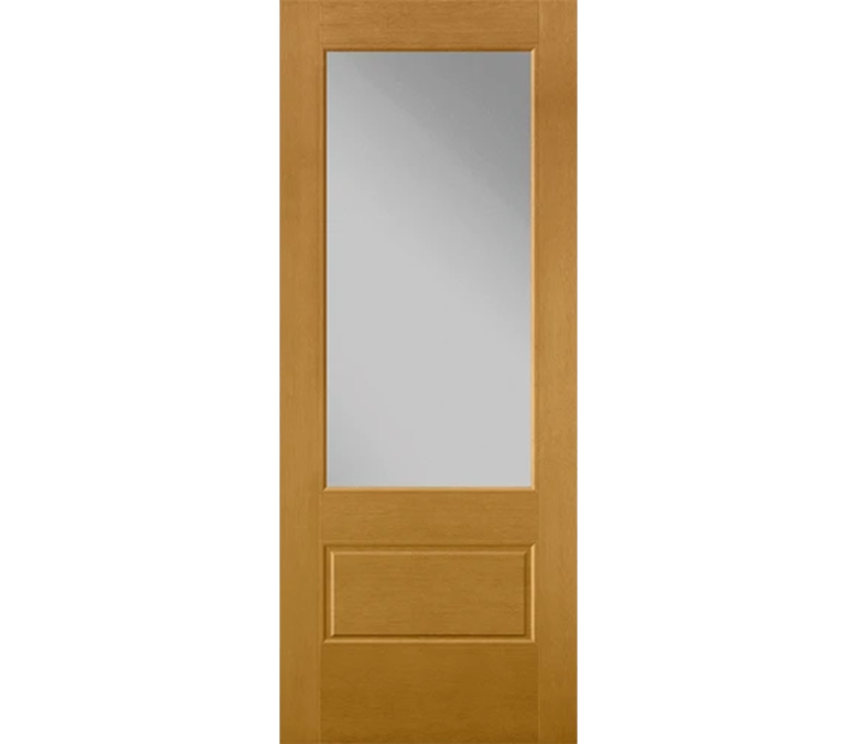 Hayward 3 Quaters Light Fiberglass Entry Door