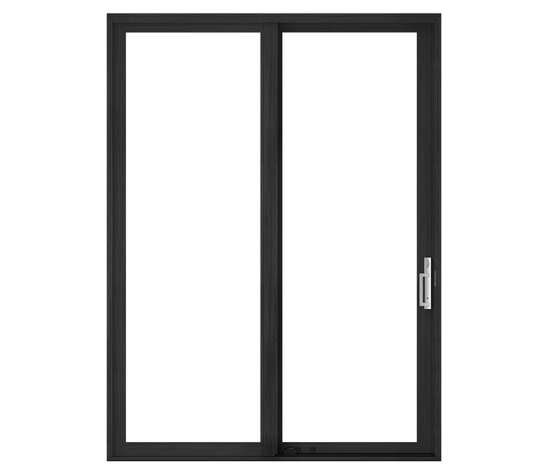 Hayward Pella Reserve Contemporary Wood Sliding Patio Door