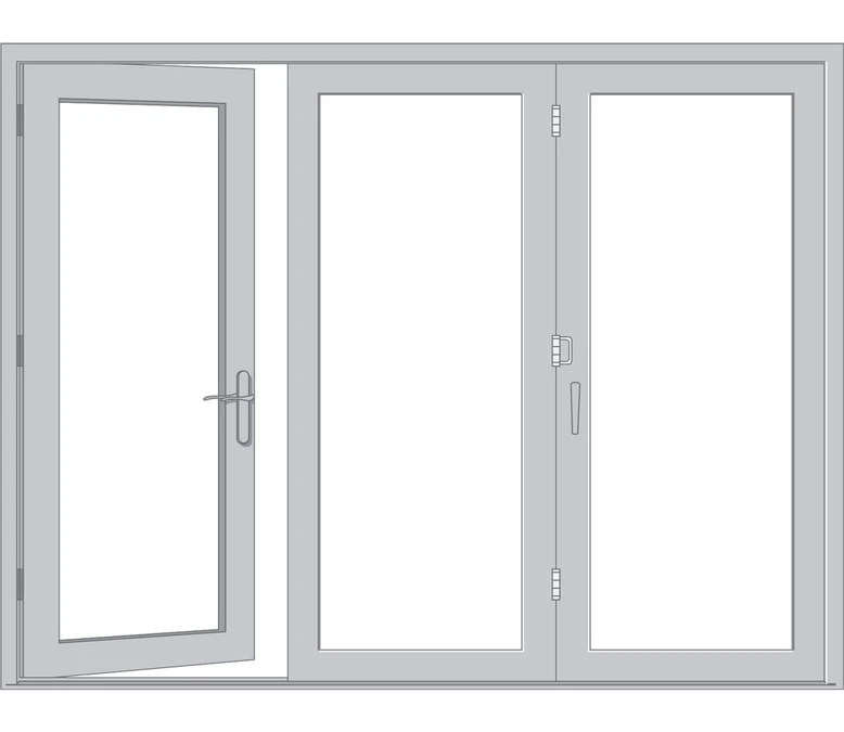 Hayward Pella Architect Reserve Series Contemporary Bifold Patio Door