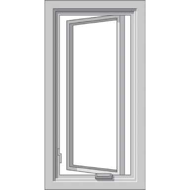 Hayward Pella Hurricane Shield Series Vinyl Casement Window