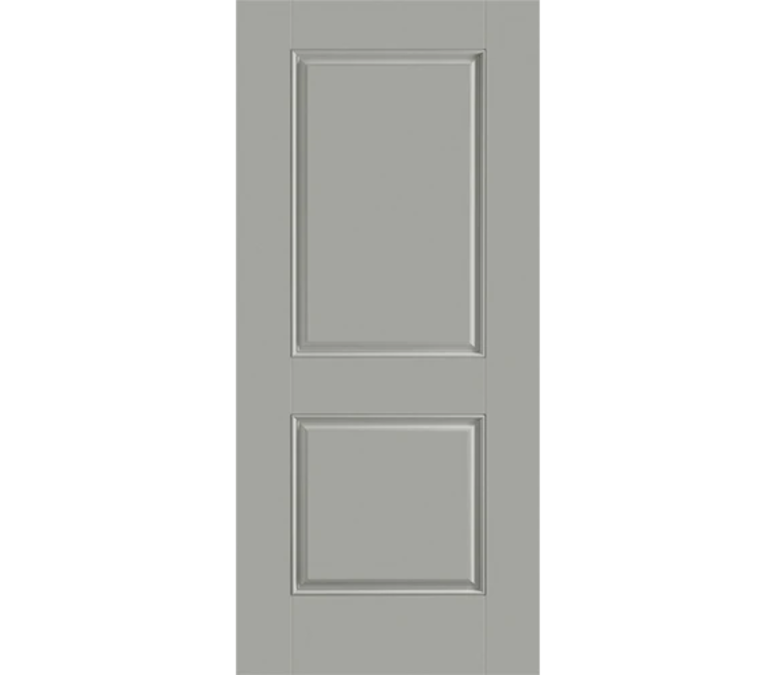 Hayward Two Panel Square Fiberglass Entry Door